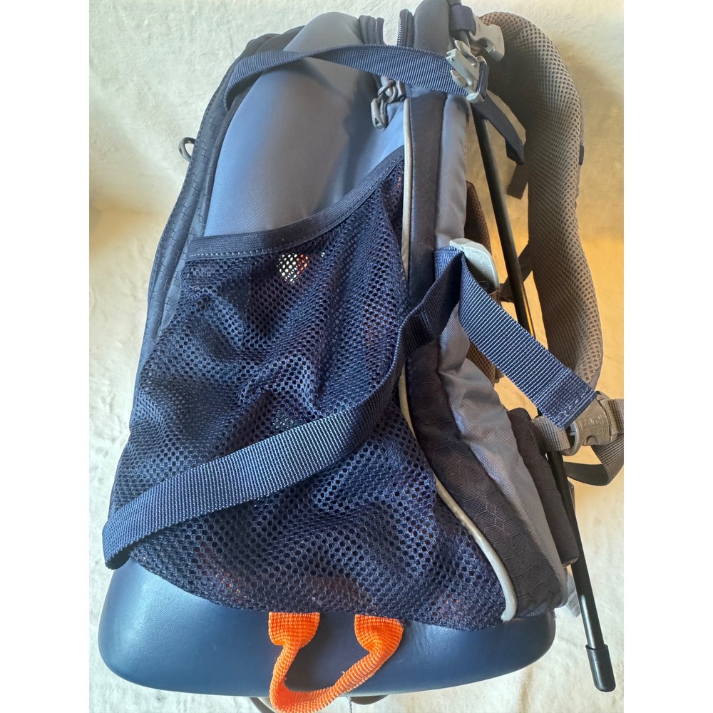 Kurgo G-Train K9 Pet Carrier Backpack Navy Blue Orange Good Technical Hiking - Picture 6 of 7
